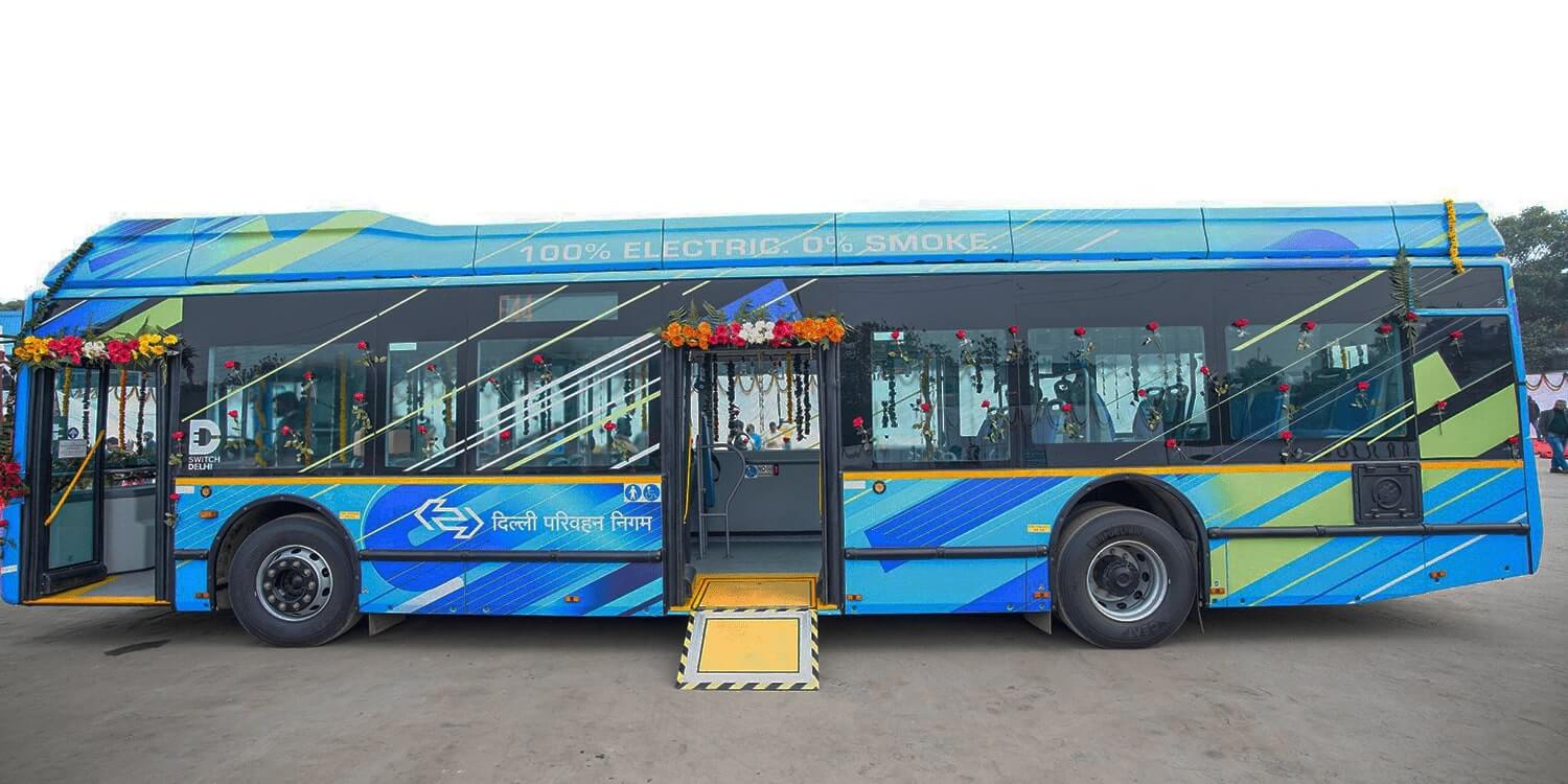 Delhi CM Arvind Kejriwal inaugurated 97 electric buses - YoCharge