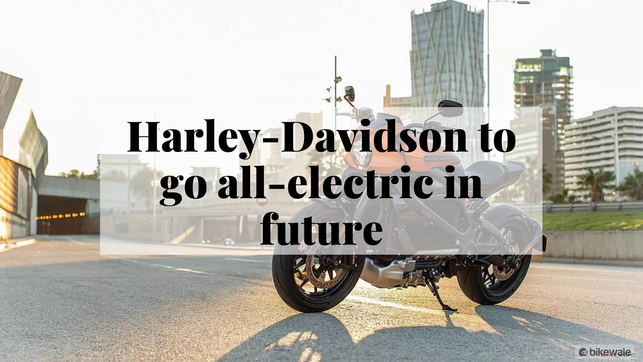 harley all electric