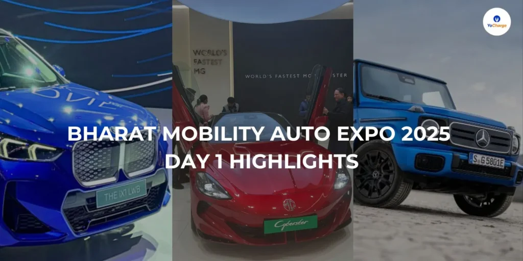 Bharat Mobility Auto Expo 2025 Day 1 Highlights and Updates