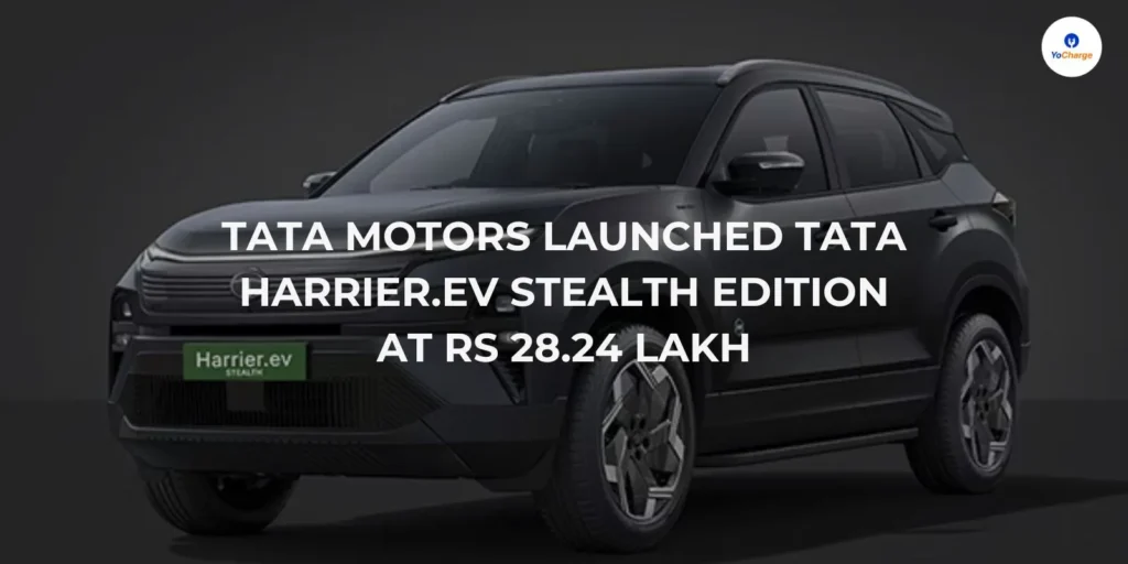 Tata Harrier.ev Stealth Edition