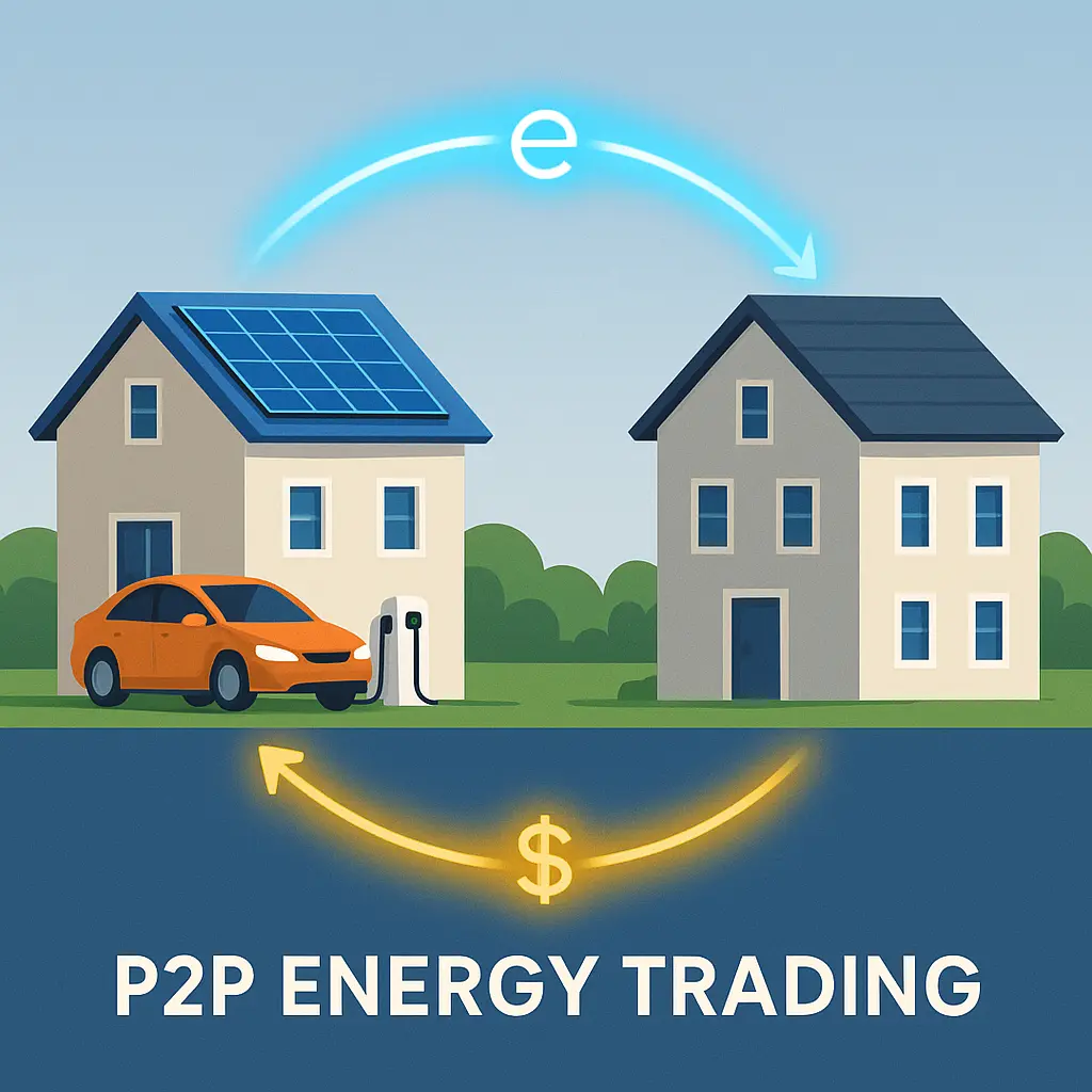 P2P Energy Trading between Prosumers