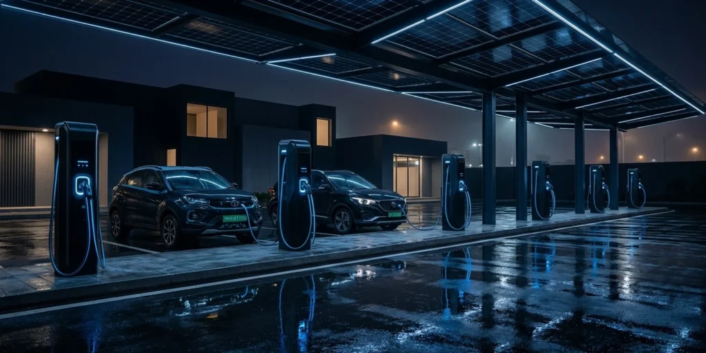 Rajasthan EV charging tender: public DC fast charging stations under PM E-DRIVE