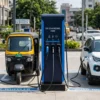 India-manufactured universal EV charger serving a two-wheeler, three-wheeler, and passenger EV — 140kW dual-gun CCS2 and Type 6 DC fast charging on one platform